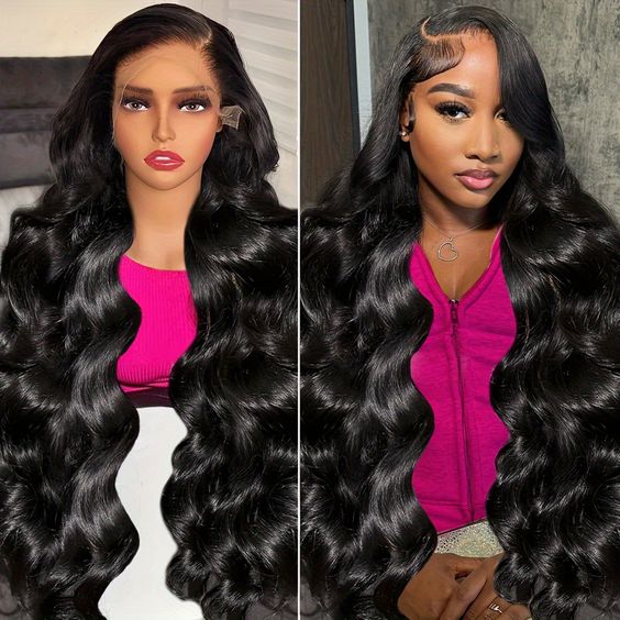body wave lace front wig