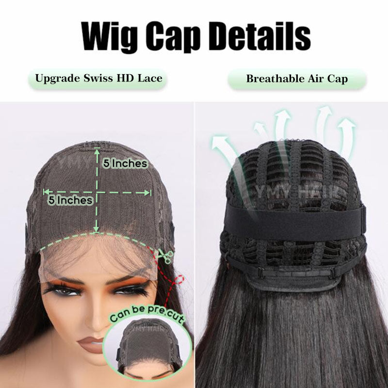 5x5 lace closure wig