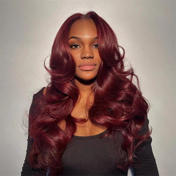 Body-Wave-99J-Burgundy-Curtain-Bangs