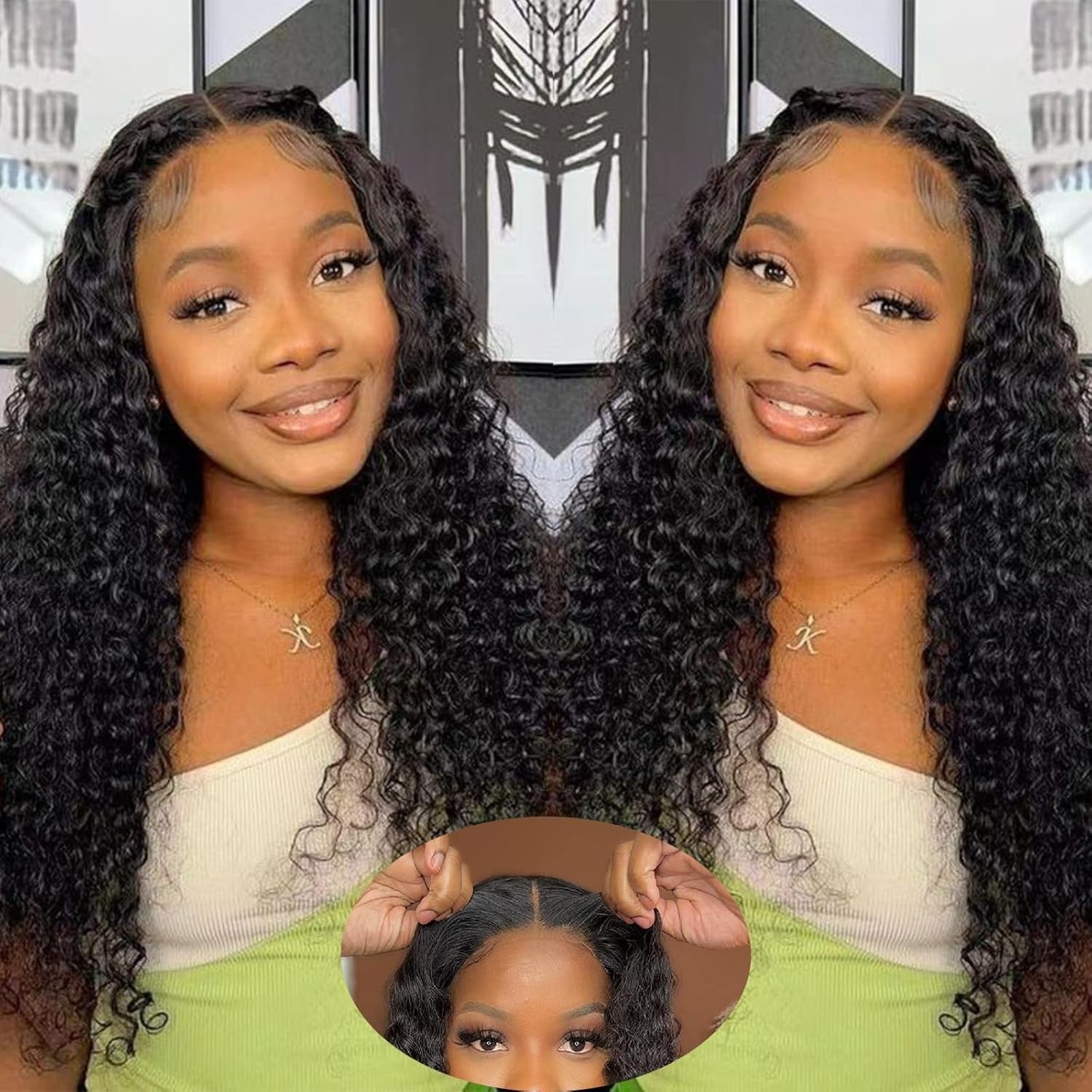 Ready Go Glueless Pre Braided Wig 13x6 HD Lace Front Wigs Human Hair Pre Bleached Pre Styled