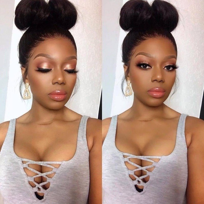 Full Lace Wig 4D Encircle With Invisible Strap Fit HD Lace Parting Anywhere Wigs Bleached Knot