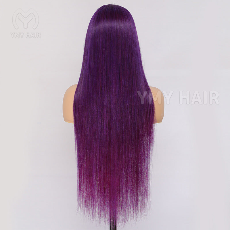 Purple Colored HD Lace Wigs
