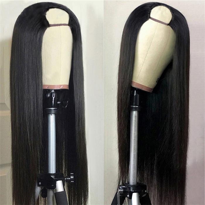 U-Part-Straight-Wig