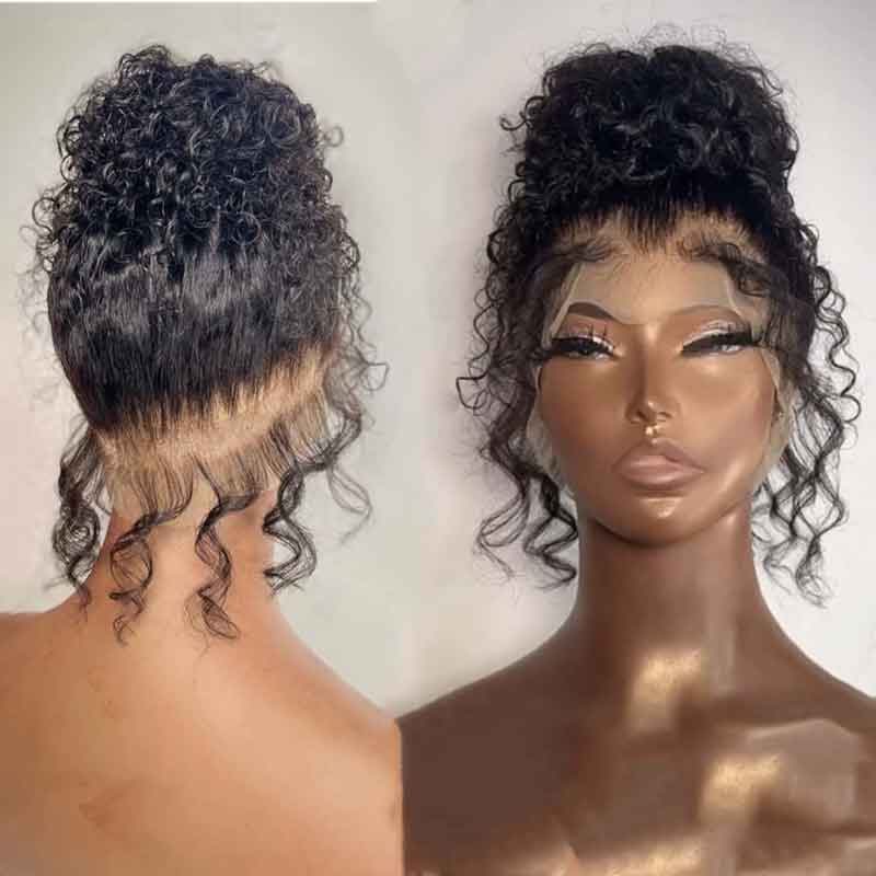 Full Lace Wig 4D Encircle With Invisible Strap Fit HD Lace Parting Anywhere Wigs Bleached Knot