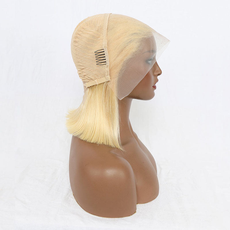 613 honey blonde bob wig