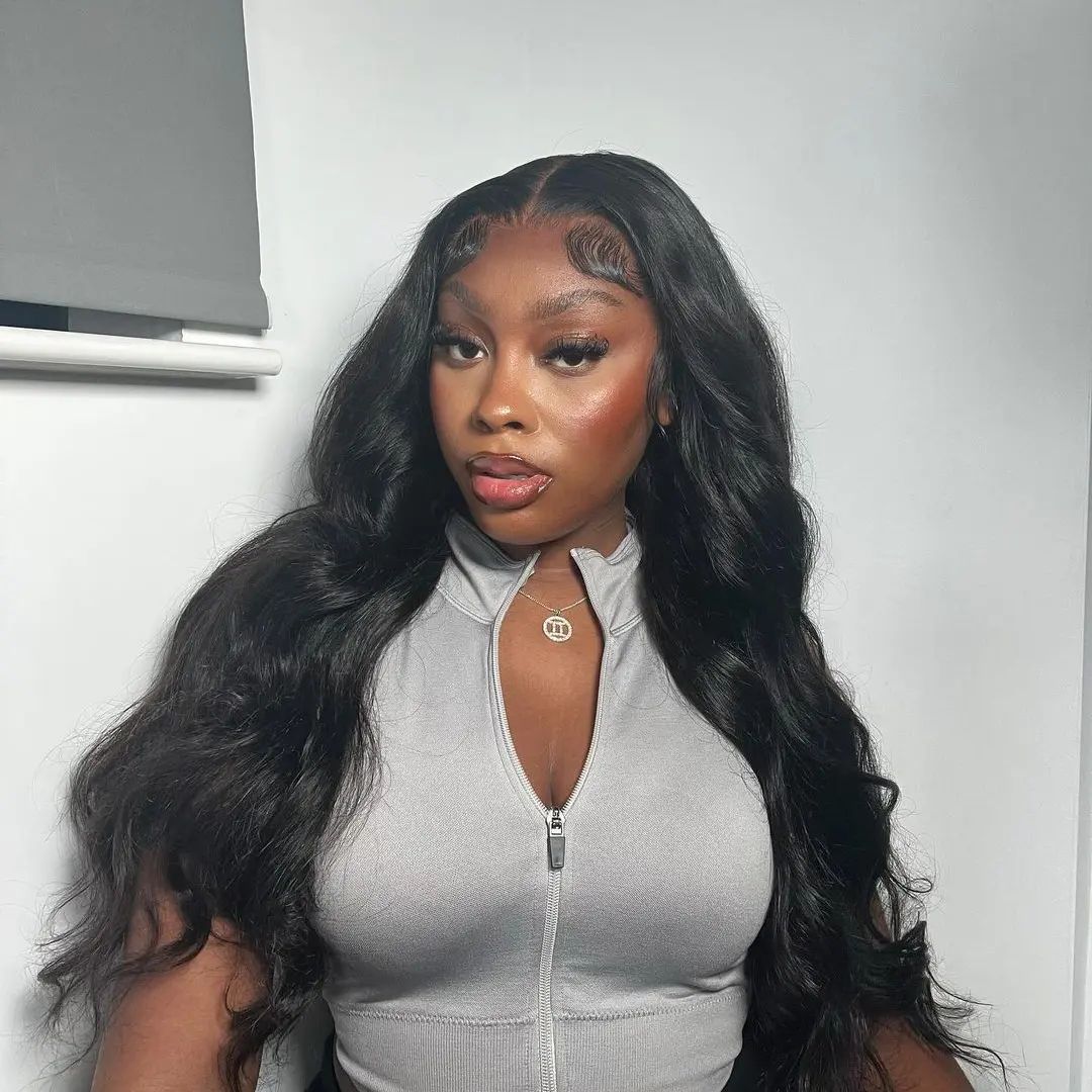 body wave lace front wig