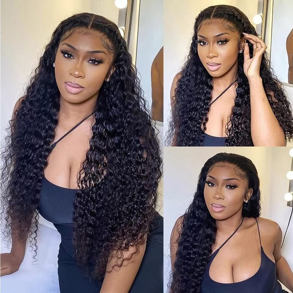 Ready Go Glueless Pre Braided Wig 13x6 HD Lace Front Wigs Human Hair Pre Bleached Pre Styled