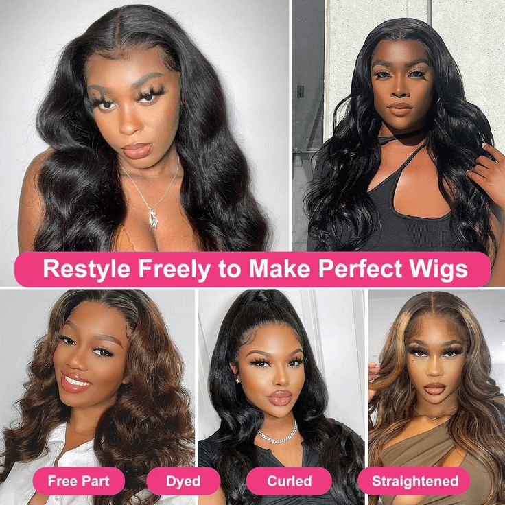 body wave lace front wig