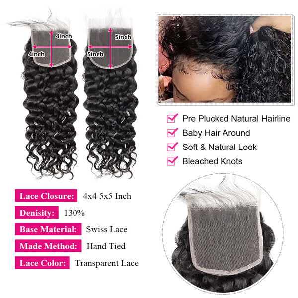 jerry curly lace closure