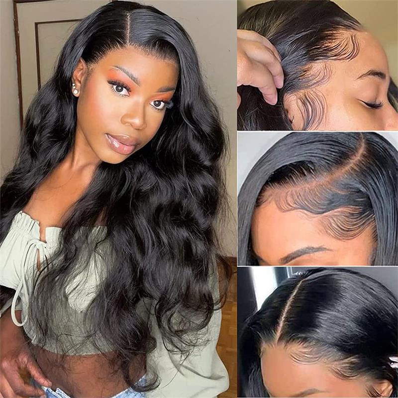 body wave lace front wig