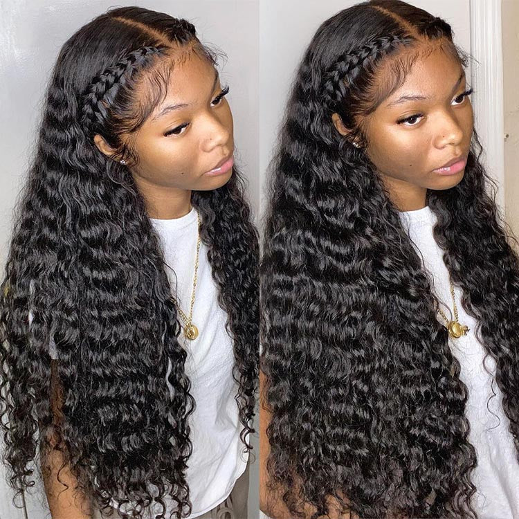 13x6 Deep Wave Human Hair Wigs