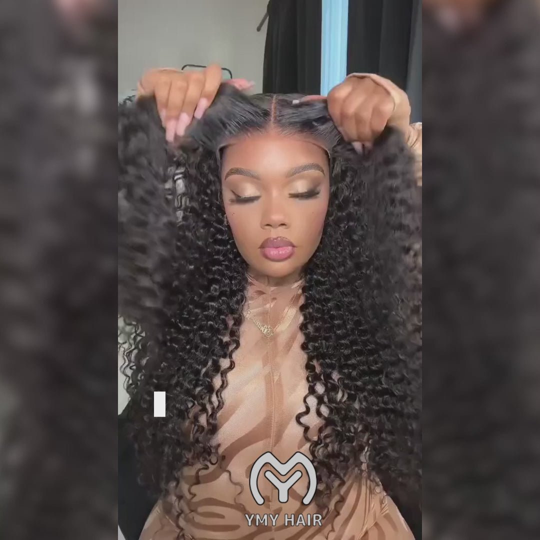Deep Wave 13x4 HD Lace Wig Human Hair Lace Front Wigs