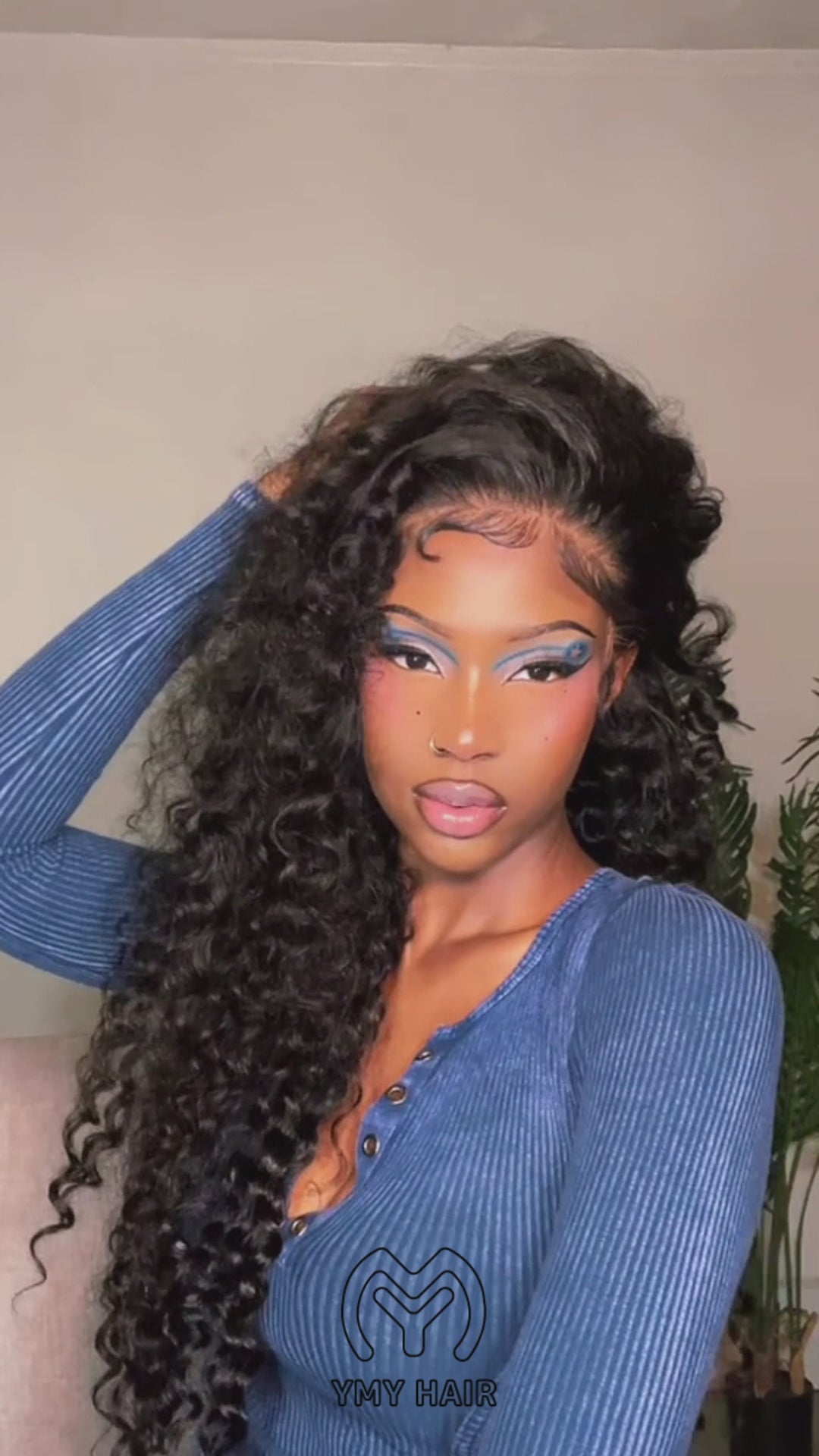 Deep Wave 13x4 HD Lace Wig Human Hair Lace Front Wigs