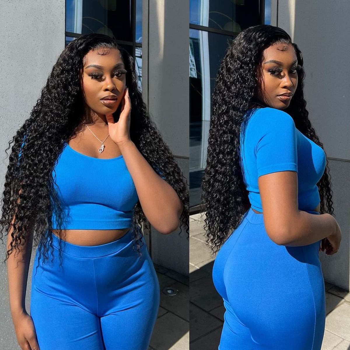 Deep Wave 13x4 HD Lace Wig Bleached Tiny Knots Human Hair Lace Front Wigs Pre Plucked