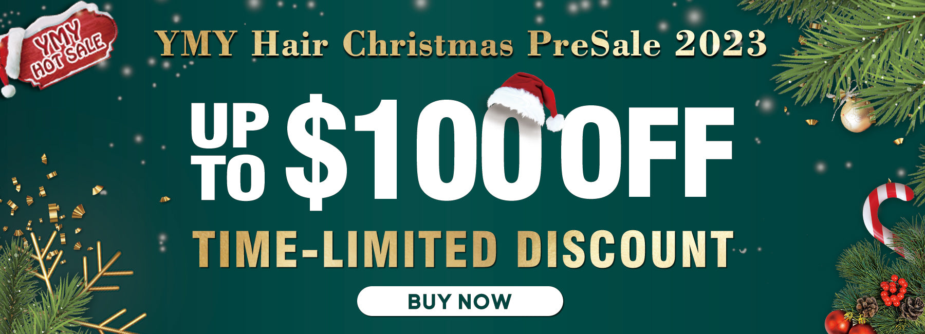 YMY Hair's Christmas Sales