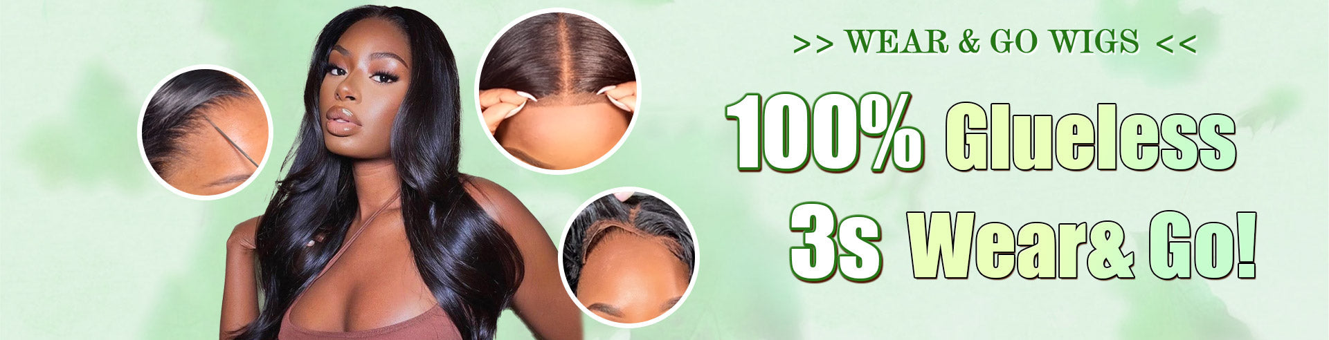 Wear Go Glueless Wigs