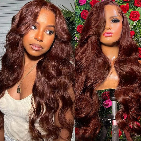 colored loose wave lace wig