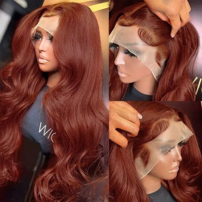 colored loose wave lace wig