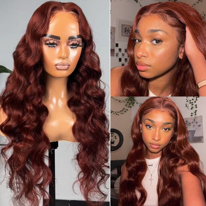 colored loose wave lace wig
