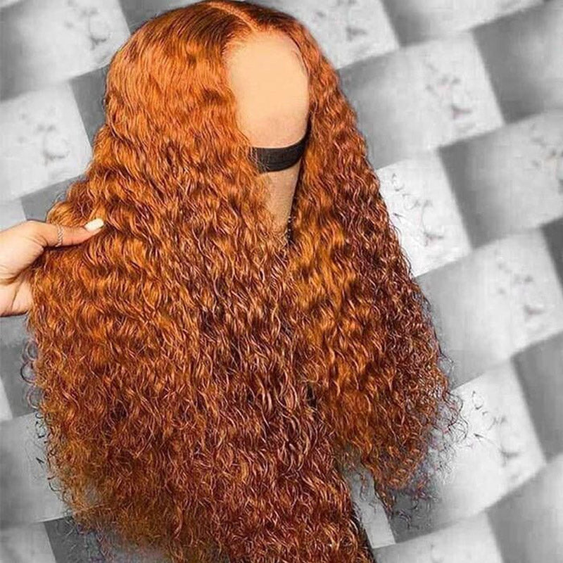 jerry curly ginger curly wigs