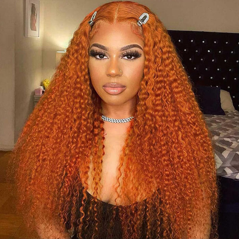 ginger color lace wig