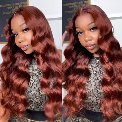colored loose wave lace wig
