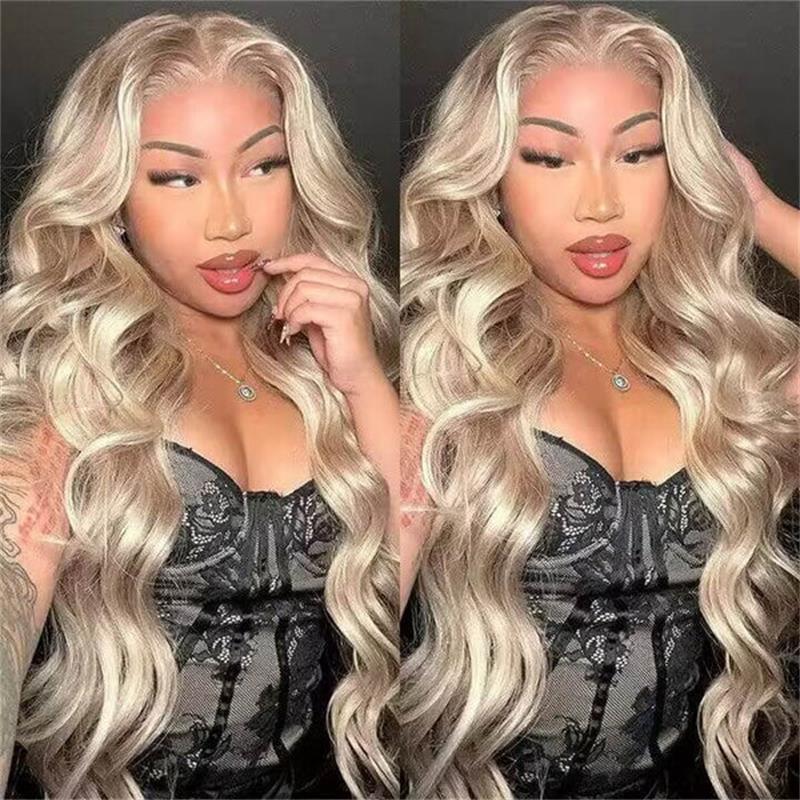 Highlights P18/613  Straight  13X6 Parting Max Glueless Wig Pre-Knotless 180%