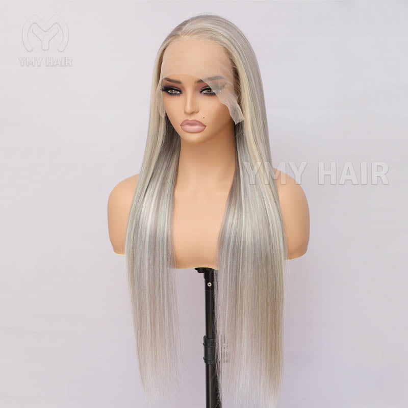 19613 color hd lace straight wig