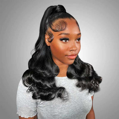 360 lace frontal body wave wig