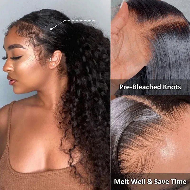 360 lace frontal curly wig