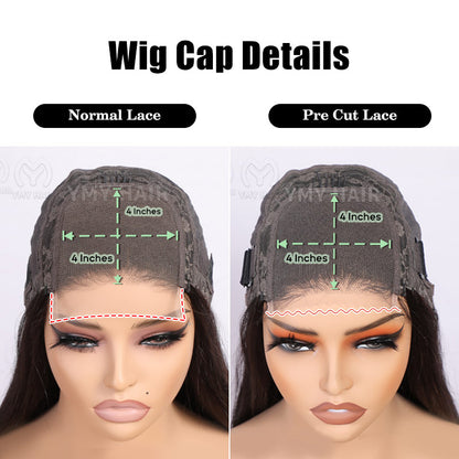 auburn color body wave hd lace closure wig