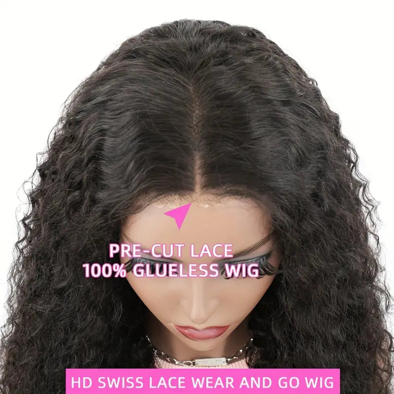 5x5 HD Lace Wigs Water Wave