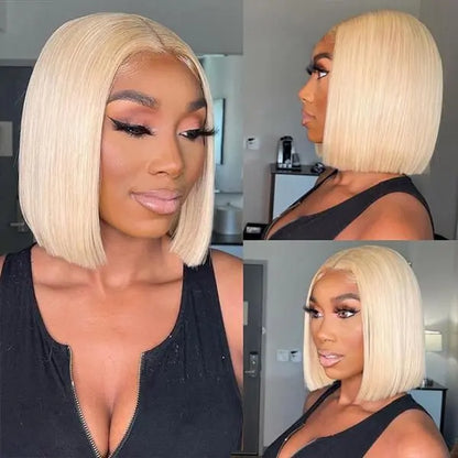 613 honey blonde bob wig
