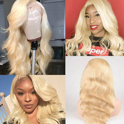 loose wave blonde hair lace wig