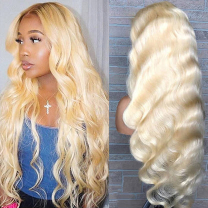loose wave blonde hair wig