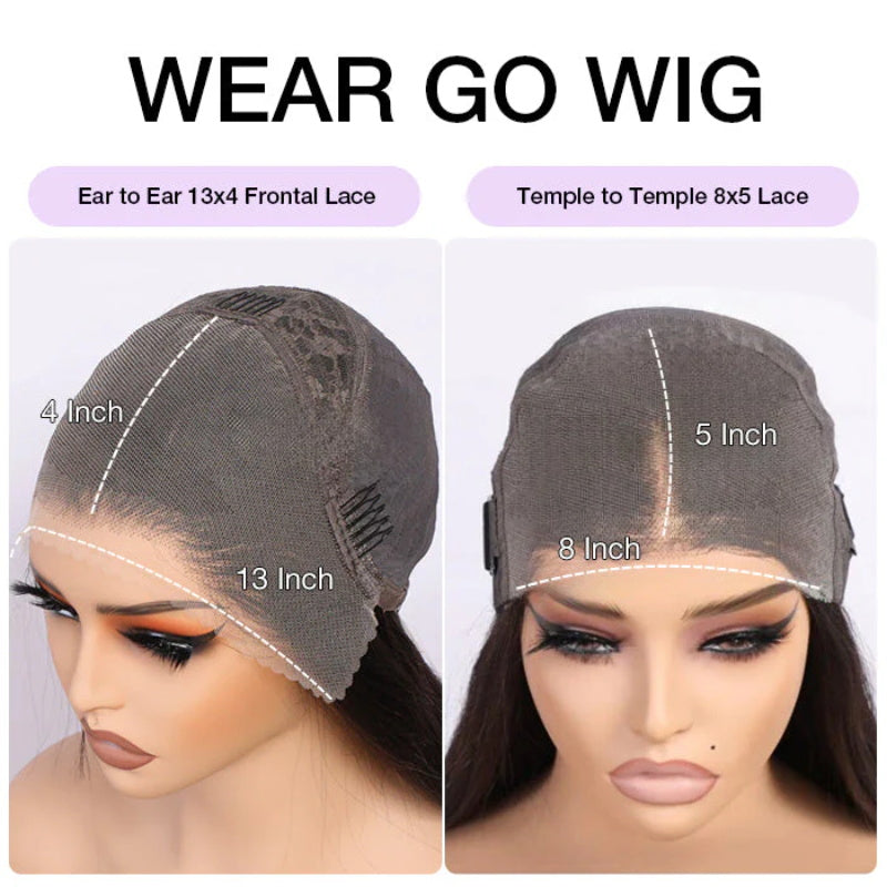 Popping Curly 300% High Density Wig 8x5 HD Lace Wigs Pre-bleached Glueless Wear Go Wigs YMY HAIR