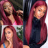 straight 99j color hd lace glueless wig
