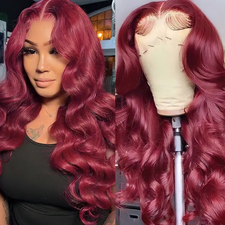 99j body wave HD lace wig