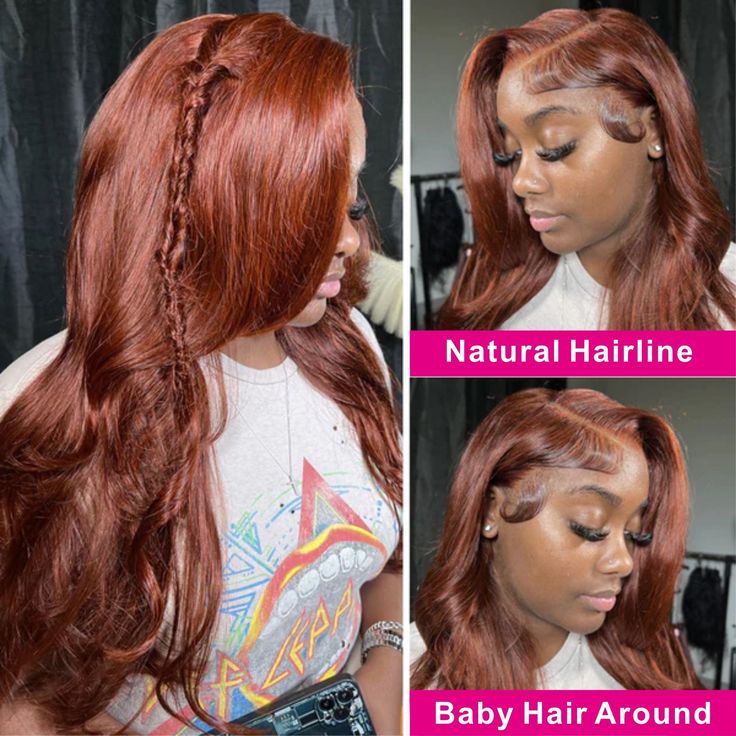colored loose wave lace wig