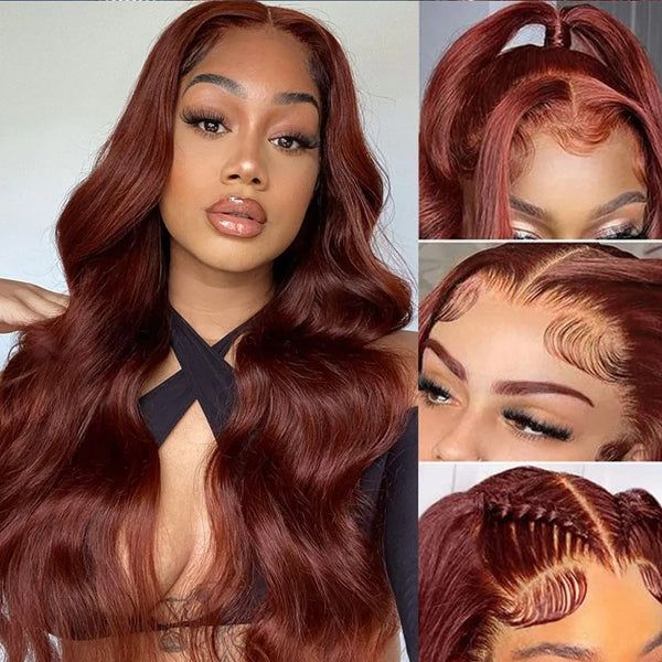 colored loose wave lace wig