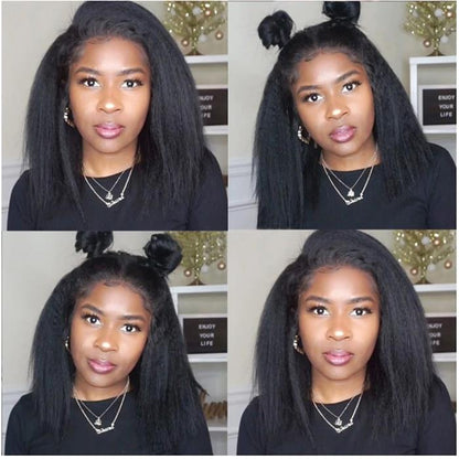 Bob 13x4 Lace Front Wig Kinky Curly