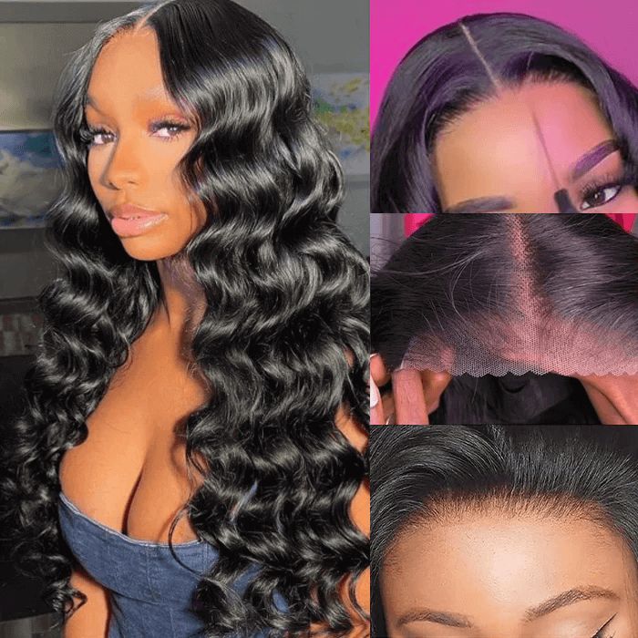360 Lace Wigs Loose Deep Wave Wigs High Grade HD Lace Wigs With Pre Bleached Knots