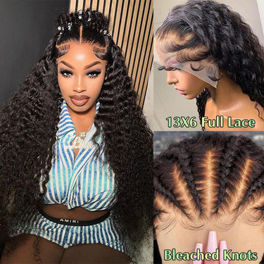 Deep Wave 13x6 Full Lace Front Wig