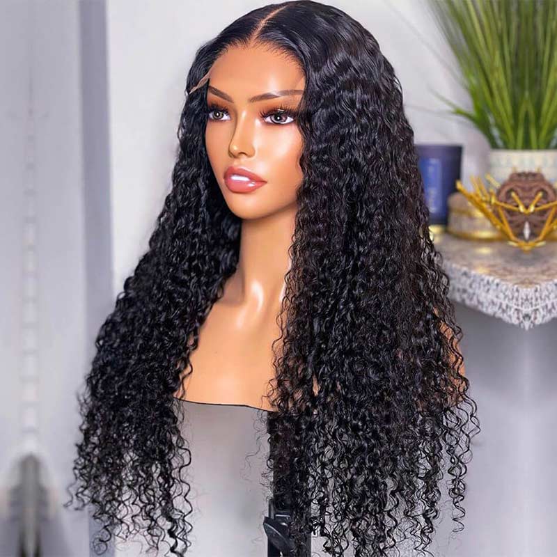 lace front curly wig