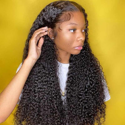 lace front curly wig