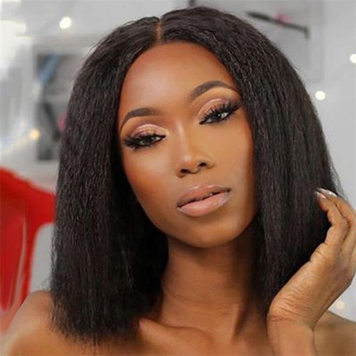 Kinky Curly High Quality Human Hair Wig