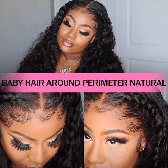 Pre Styled Pre Braided Wig Glueless 13x4 HD Lace Front Human Hair Wig Pre Plucked Natural Hairline