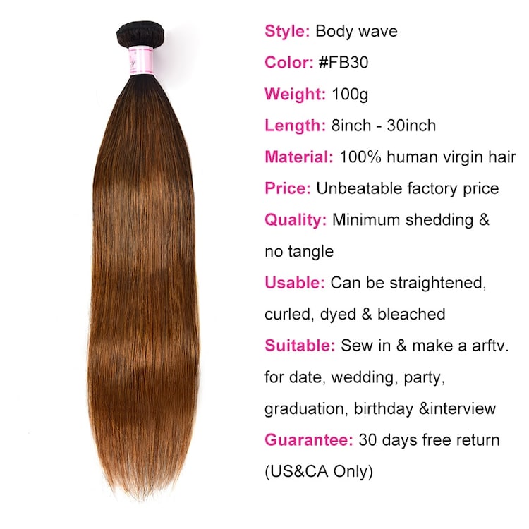Straight-Human-Hair-FB30-Color