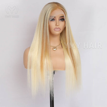 T12613 hd lace straight wig