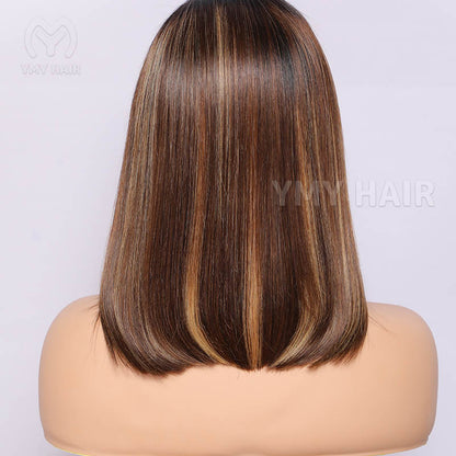 TF1B427 Brown Ombre Body Wave Wigs HD Lace Wigs